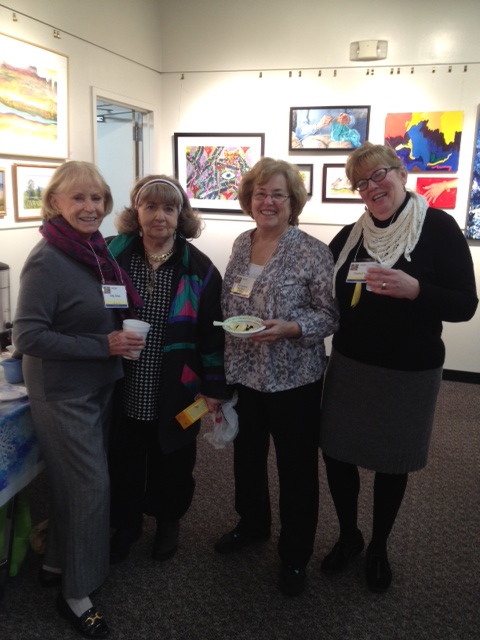 L to R: Kitty Shea, Ingrid Wenschel, Terry Morrow and Claudia Crews